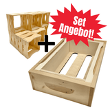 Ableger Honigraum für Wabenhonig Dadant Blatt/Zander, 280×495 für 22 Rähmchen