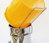 Eimerhalter aus Edelstahl
